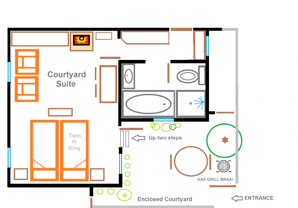 courtyard eastbury cottage